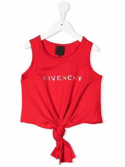 Givenchy Kids футболка с логотипом