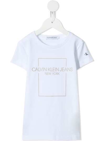 Calvin Klein Kids футболка с логотипом