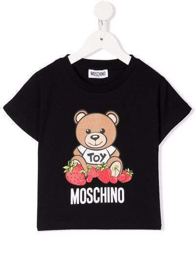 Moschino Kids футболка Toy Bear