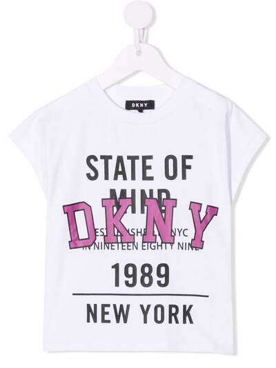 Dkny Kids футболка с логотипом