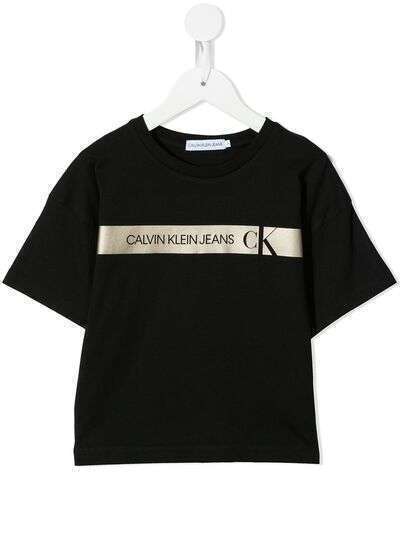 Calvin Klein Kids футболка с логотипом