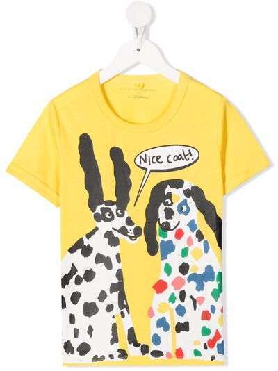 Stella McCartney Kids футболка с принтом