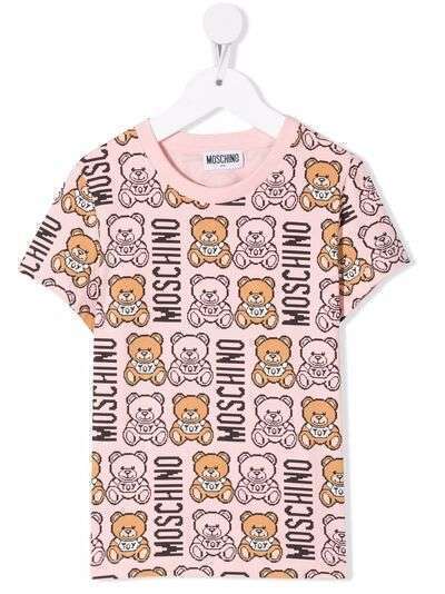 Moschino Kids футболка Teddy Bear