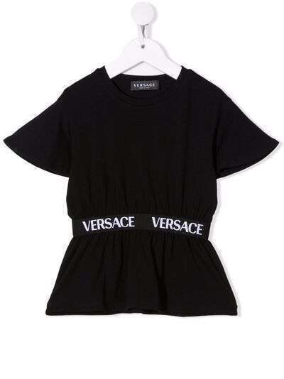 Versace Kids футболка с логотипом