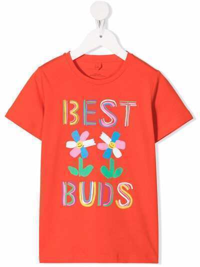Stella McCartney Kids футболка с принтом Best Buds Flowers