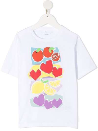 Stella McCartney Kids футболка с принтом