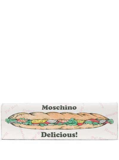 Moschino клатч с логотипом A74808001