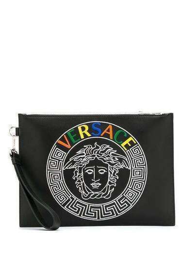 Versace клатч с принтом Medusa DP85102DVT7L