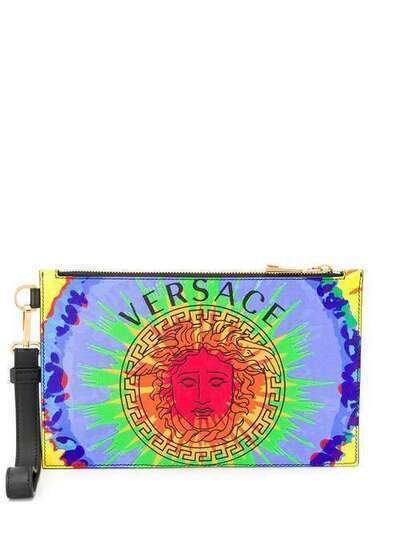 Versace клатч с принтом Medusa DP84725DVTSA4