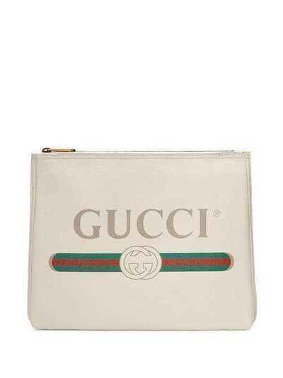 Gucci клатч с принтом логотипа 5009810GCAT
