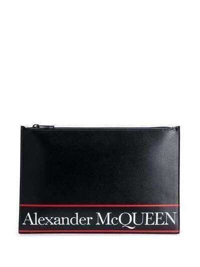 Alexander McQueen клатч с логотипом 5604721SJ6B