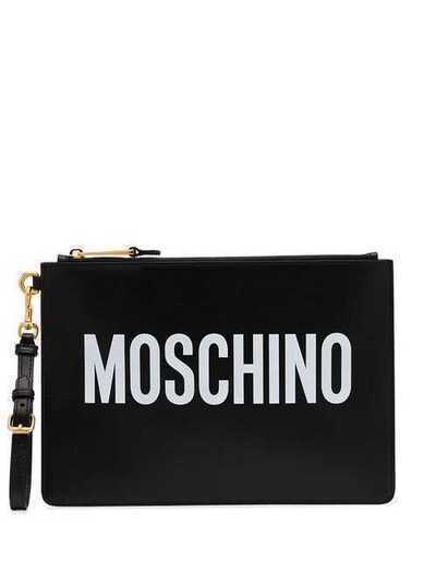 Moschino клатч с логотипом A84058001