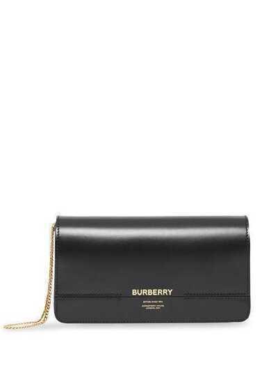 Burberry клатч с откидным клапаном 8014631