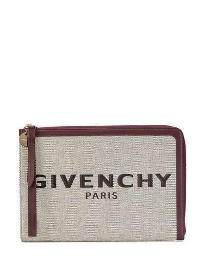 Givenchy клатч на молнии с логотипом BB60ANB0RY