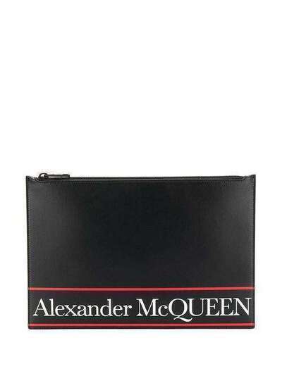 Alexander McQueen клатч с логотипом 5604721SJ0B