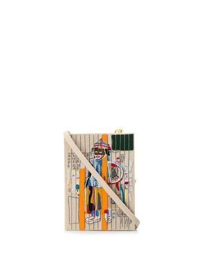 Olympia Le-Tan клатч с вышивкой Basquiat BASQUIATBC9S