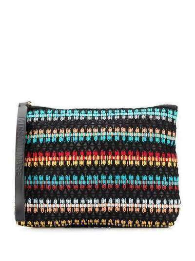 Missoni Mare плетеный клатч с ремешком MMX00005BV004P