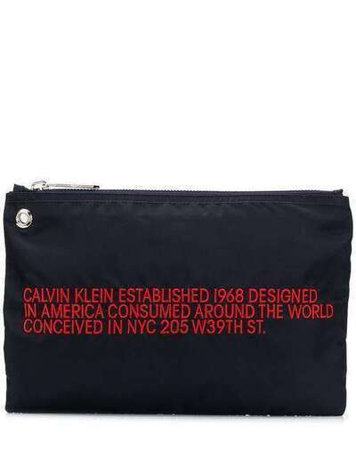 Calvin Klein 205W39nyc клатч с вышивкой 84MLBA13T094P