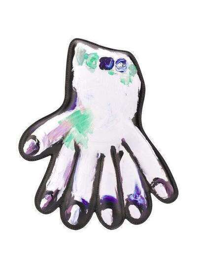 Moschino клатч Drawing Hand A75018024