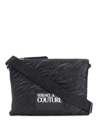 Versace Jeans Couture стеганый клатч с логотипом E1VVBBHY71491