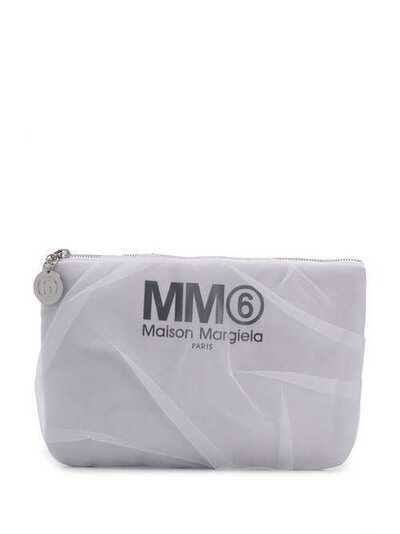 Mm6 Maison Margiela клатч с отделкой из тюля S54WF0037P2727