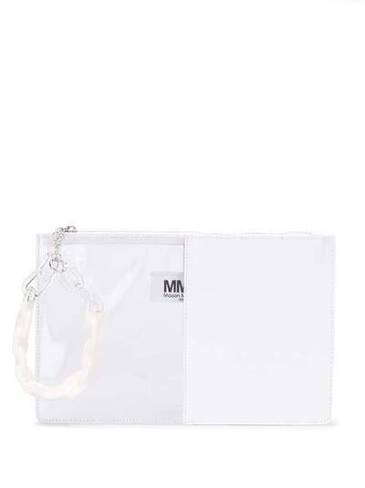 Mm6 Maison Margiela прозрачный клатч S41WF0053P0299
