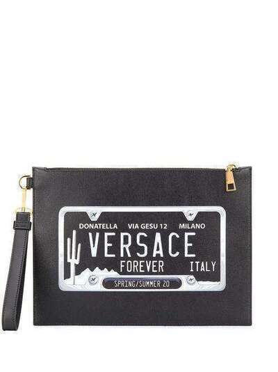 Versace клатч с логотипом DP85102DVTSA6