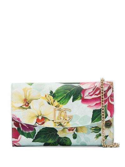 Dolce & Gabbana клатч с цветочным принтом BI1275AJ866