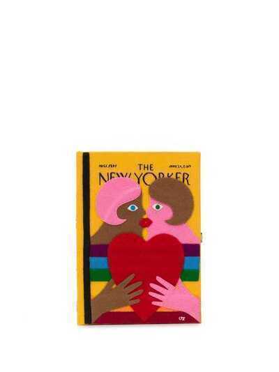 Olympia Le-Tan клатч The New Yorker в форме книги THENEWYORKERBC21