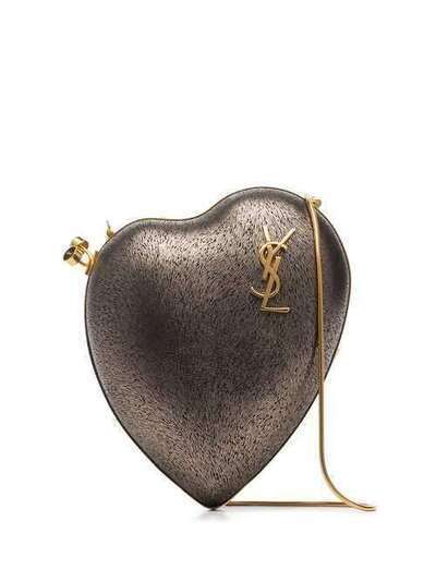 Saint Laurent мини-сумка в форме сердца 4662121EZ0J