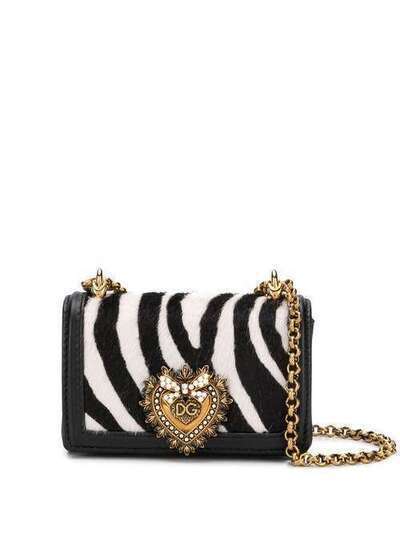 Dolce & Gabbana мини-сумка через плечо Devotion BI1399AX663