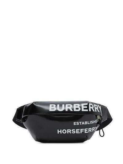 Burberry поясная сумка с принтом Horseferry 8020176