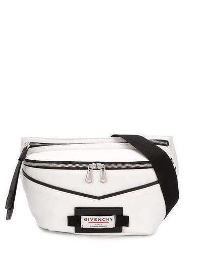 Givenchy поясная сумка с нашивкой-логотипом BKU007K0S9
