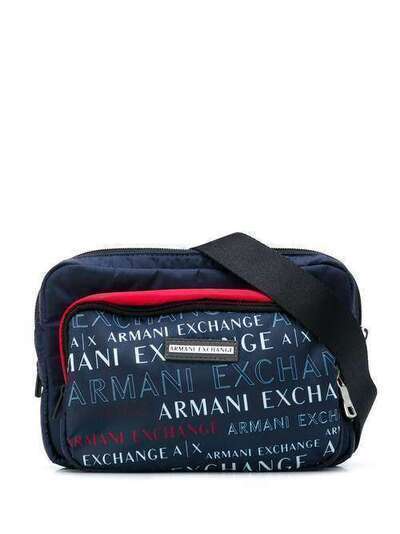 Armani Exchange поясная сумка с логотипом 9522370P363