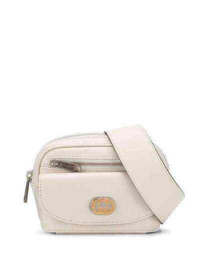 Gucci поясная сумка с логотипом Interlocking G 5976761GZEX