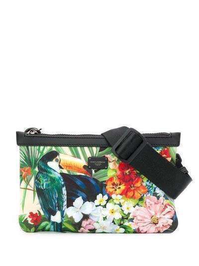 Dolce & Gabbana поясная сумка с принтом BM1730AX533