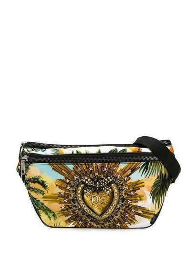 Dolce & Gabbana поясная сумка с принтом Sacred Heart BM1509AA664