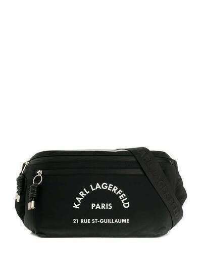 Karl Lagerfeld большая сумка через плечо с принтом 96KM3004999