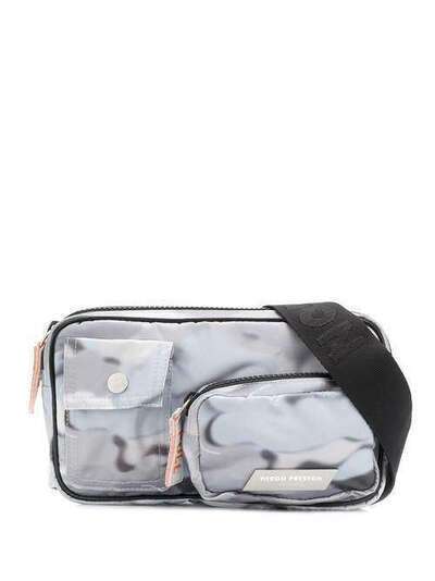 Heron Preston поясная сумка с камуфляжным принтом HMNA022S209440078800