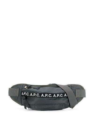 A.P.C. поясная сумка с логотипом H62097PAACL