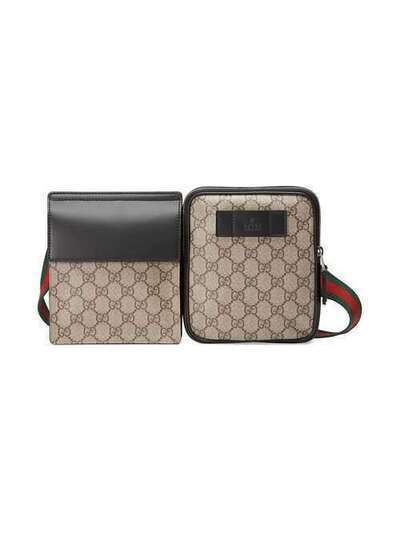 Gucci поясная сумка с узором GG Supreme 450956K6RHX
