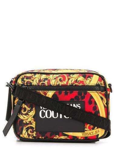 Versace Jeans Couture поясная сумка с принтом Leo Baroque E1YVBB2371427
