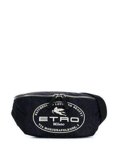Etro поясная сумка с принтом пейсли