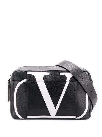 Valentino Garavani поясная сумка с принтом VLogo SY2B0836PCR