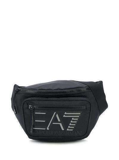 Ea7 Emporio Armani поясная сумка с логотипом 2759210P804