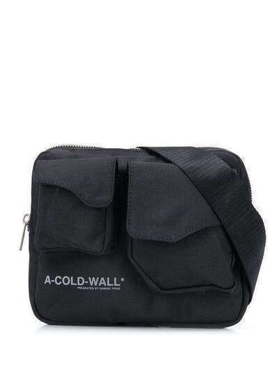 A-COLD-WALL* поясная сумка ACWUG006WHLNBLAK