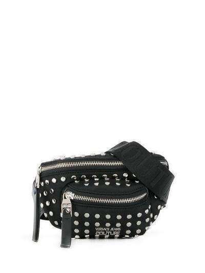 Versace Jeans Couture поясная мини-сумка с заклепками E1VVBBB471405
