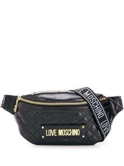 Love Moschino стеганая поясная сумка JC4005PP1ALAUNI