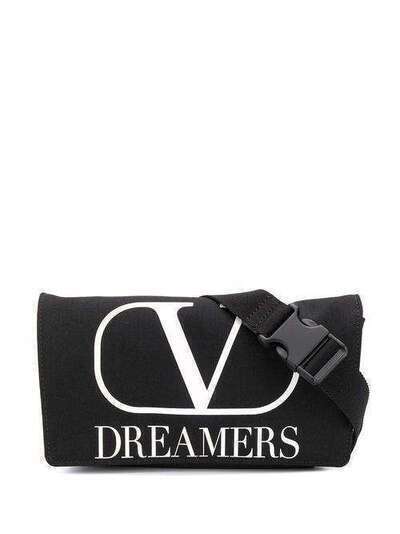 Valentino поясная сумка с принтом VLogo Dreamers TY0B0932ZIT