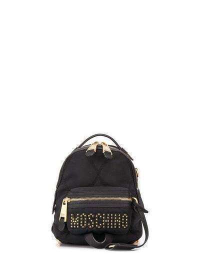 Moschino рюкзак с заклепками и логотипом B76148205
